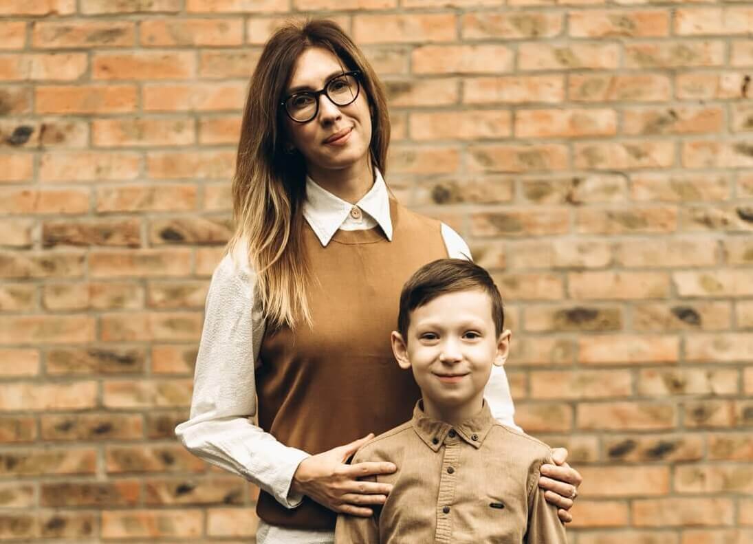 Lyuba and her son Matviy, a reminder that when women are supported, loved, and given hope, lives are changed for generations.